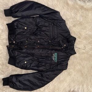 Black men’s racing jacket ford racing size medium